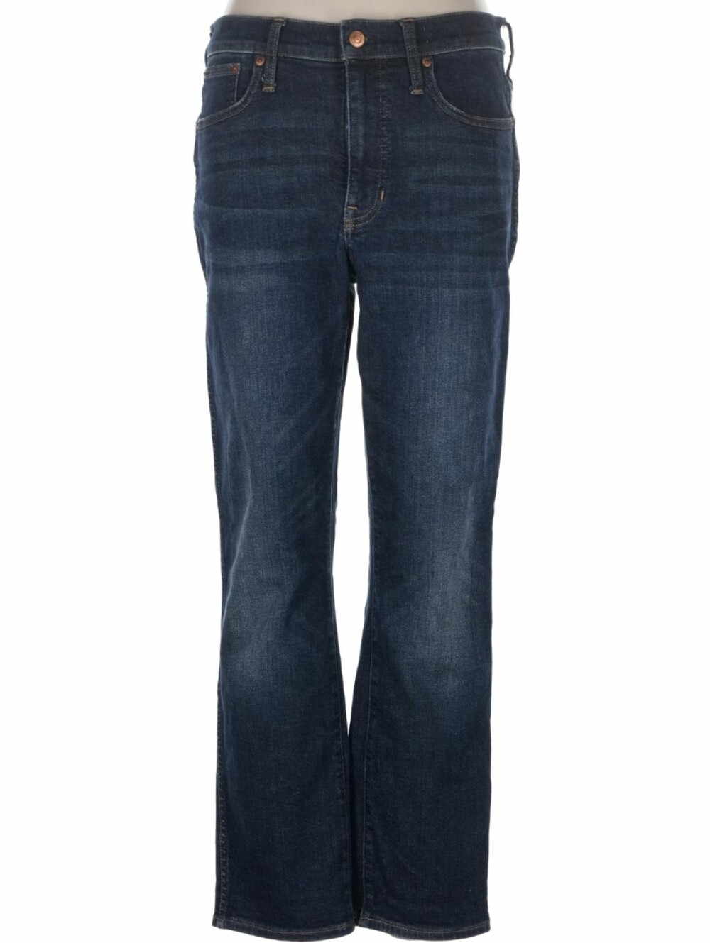 J.Crew Tencel Stretch Straight Jeans Dark Wash Size 30 / 10 EUC